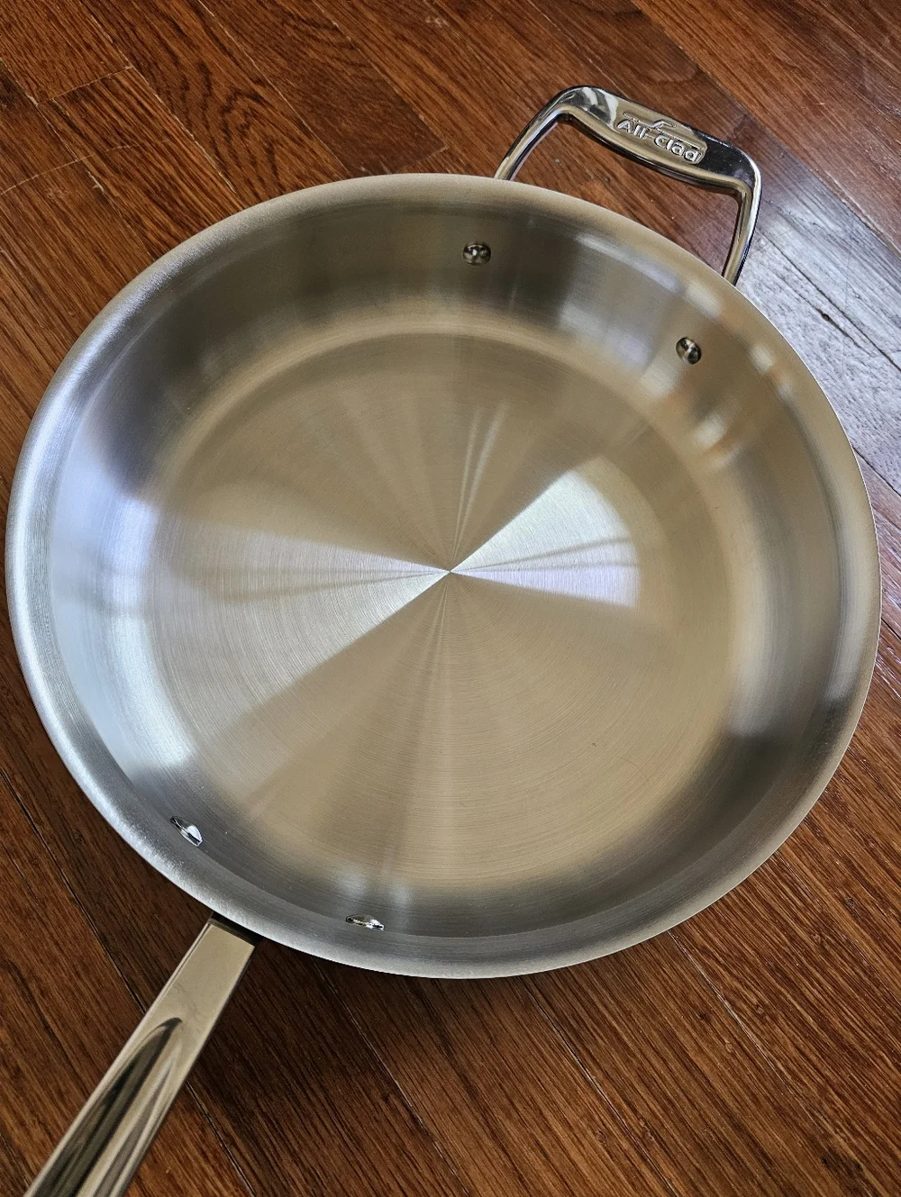 New All-Clad D5 3 Qt Saute Pan